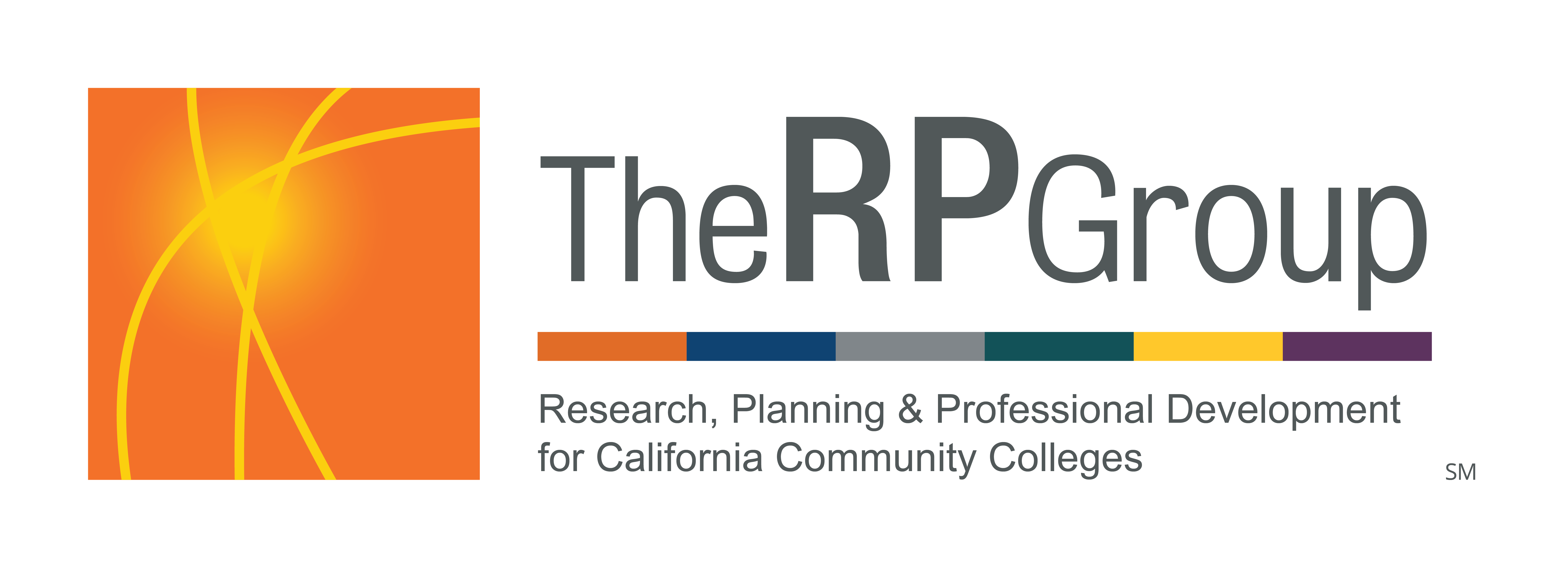 The RP group - Research, Planning and Professional Development for California Community Colleges - logo