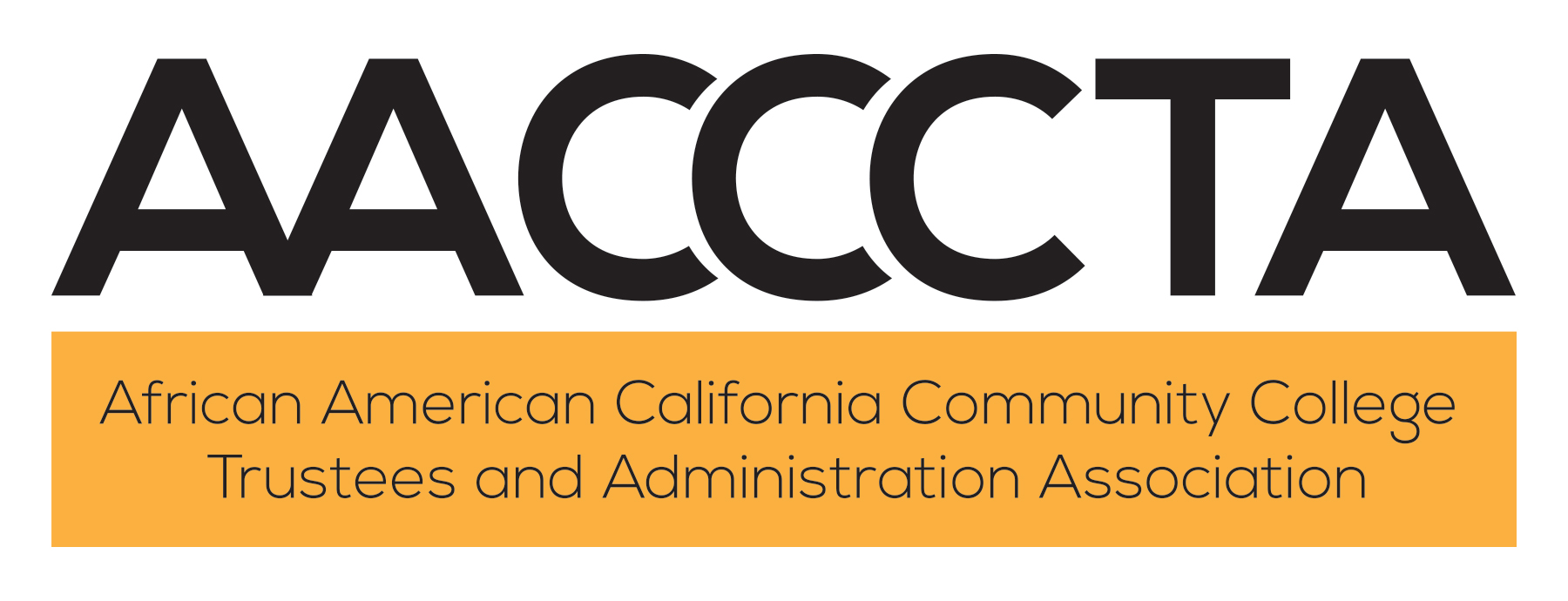 African american california community college trustees and administration association logo